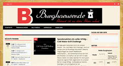 Desktop Screenshot of burghaeuser.de